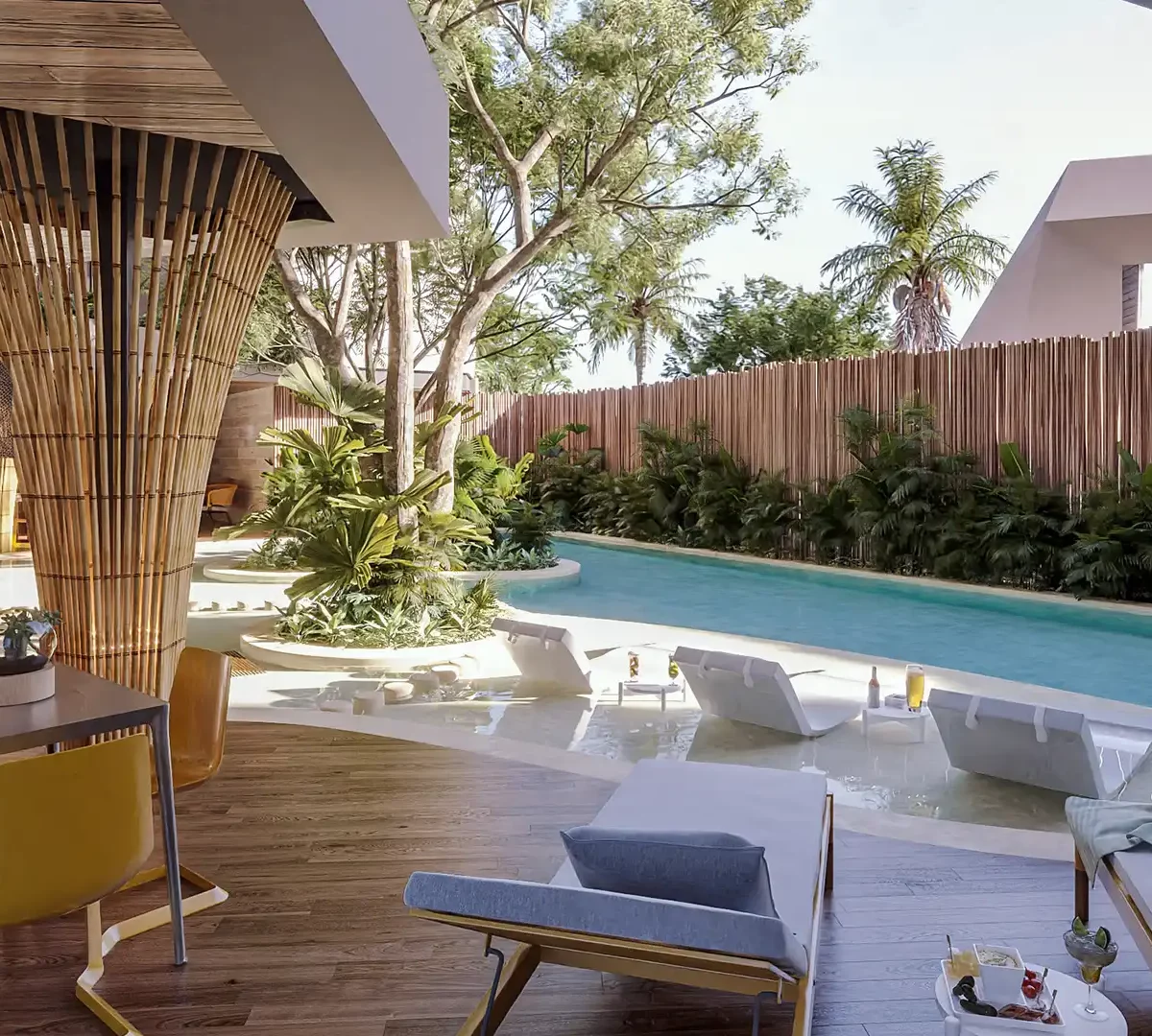 renders para desarrollos inmobiliarios playa del carmen con inversionistas